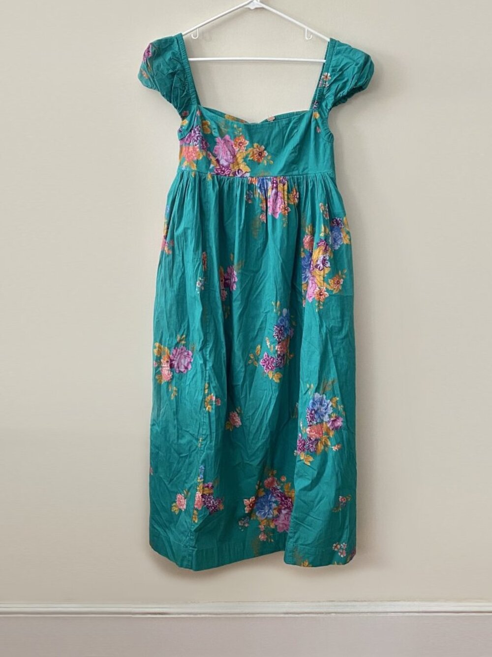 Free People Linda Lou Poplin Dress NWOT - Picture 4 of 7